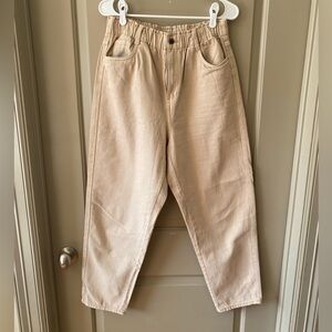 H&M high waisted twill Pants